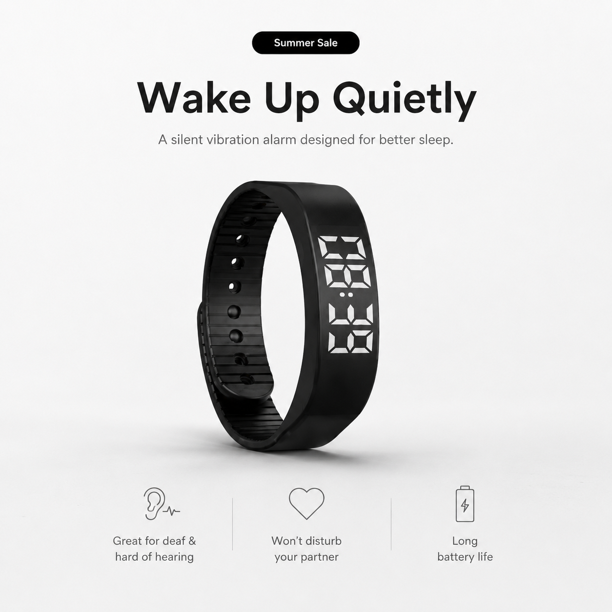 Vybe™ Band – Never Miss a Morning